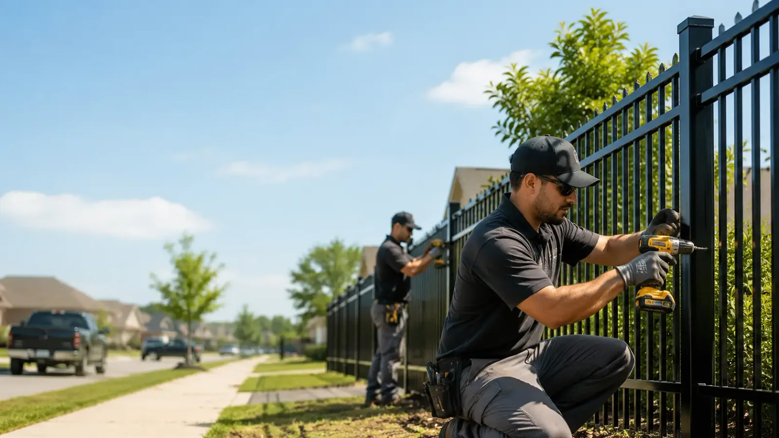 Metal Fence Installation in Woodford, VA